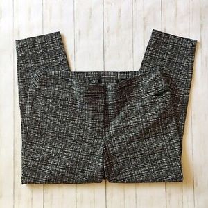 Black and White Print Pants